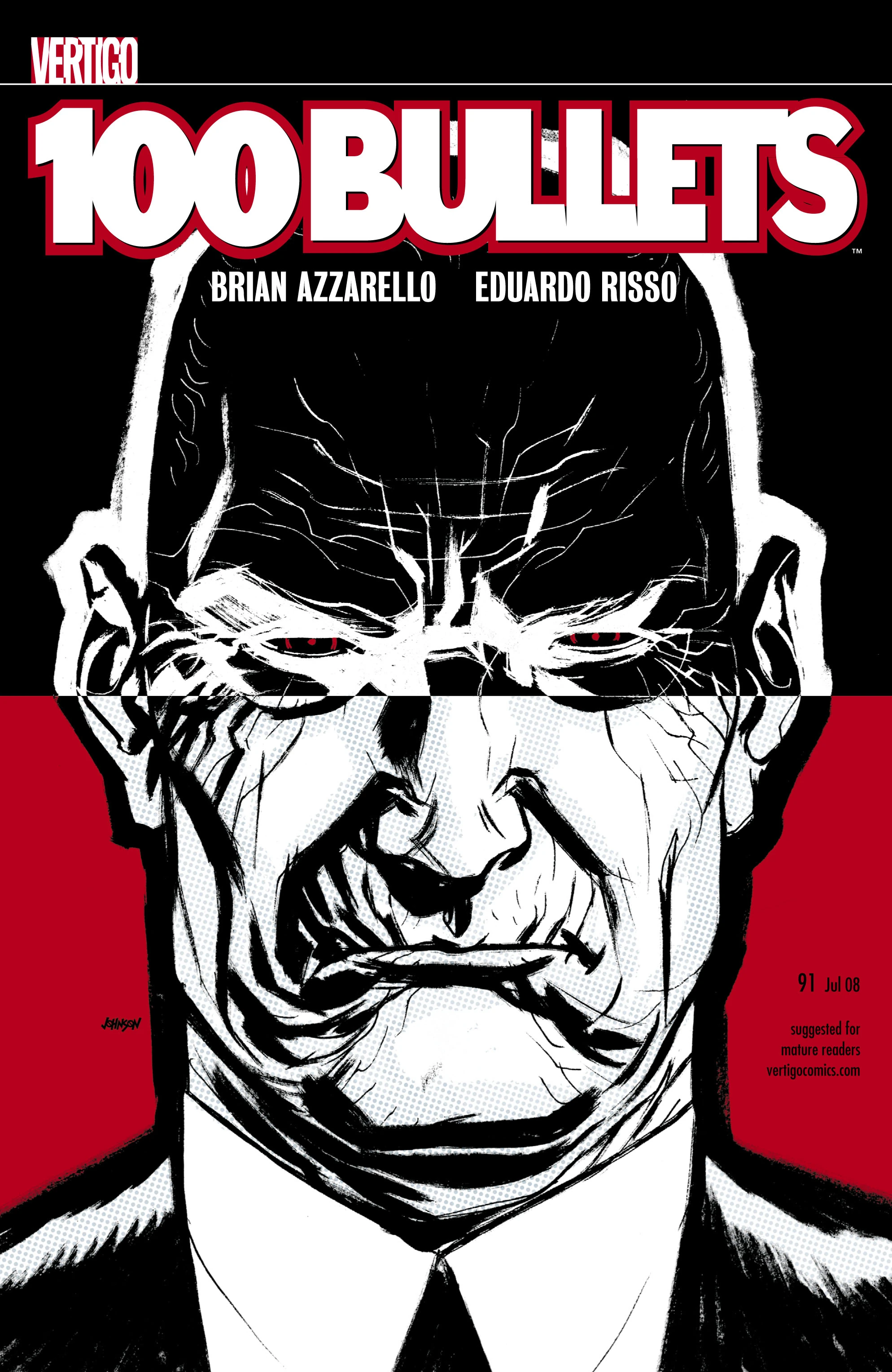 100 Bullets #91 (DC, 2008 — Cover A) cover